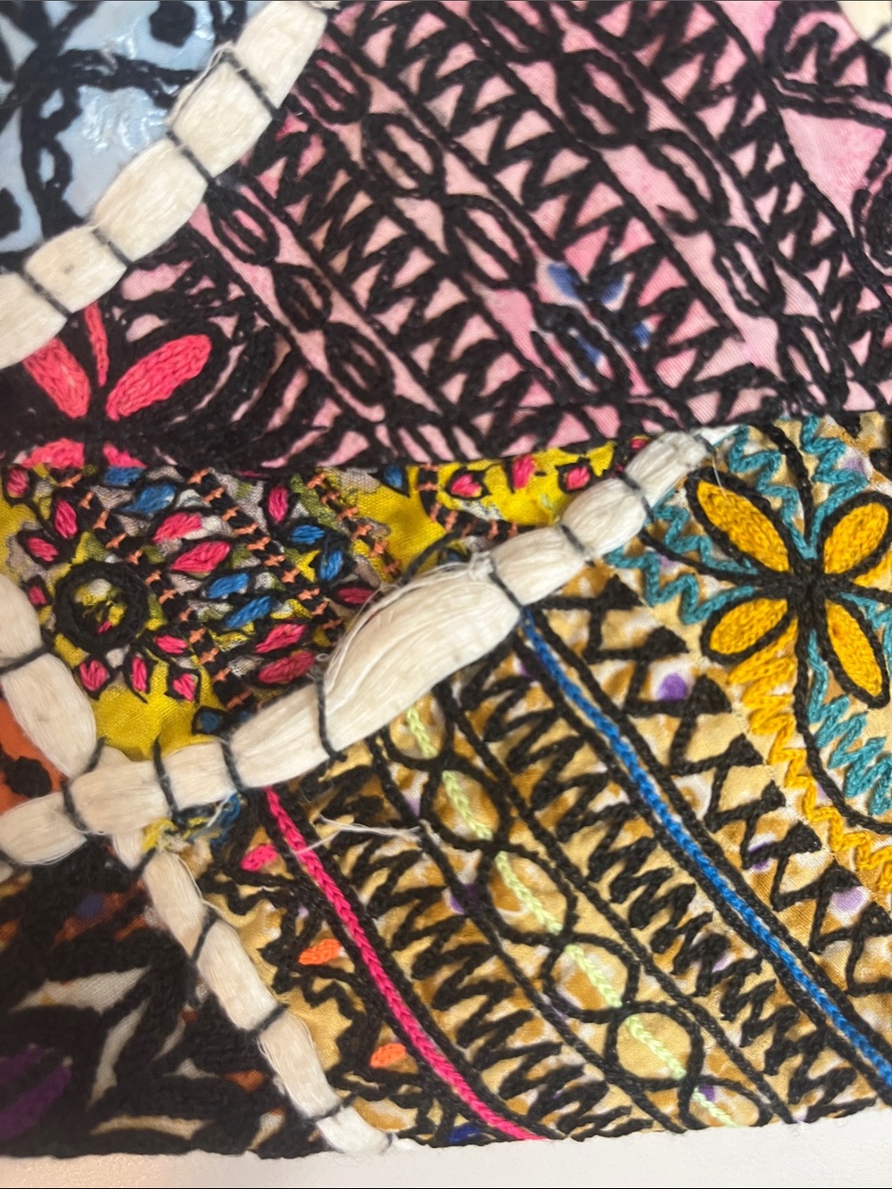Multicolor Patchwork Boho Purse - Picture 10 of 15